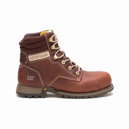 Caterpillar Paisley Steel Toe Work Női 6 Inch Bakancs Barna, HU-Y027